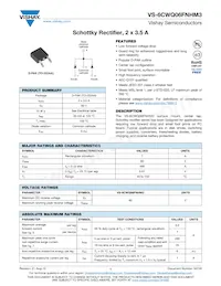 VS-6CWQ06FNTRRHM3 Datasheet Copertura