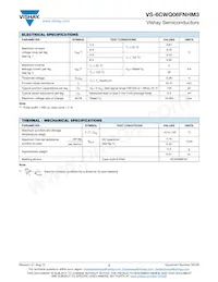 VS-6CWQ06FNTRRHM3 Datasheet Page 2