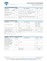 VS-6CWT04FN Datasheet Page 2