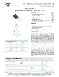 VS-HFA30PA60CPBF Datenblatt Cover