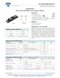 VS-HFA320NJ40CPBF Datasheet Cover