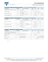 VS-UFB280FA20 Datasheet Page 2