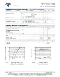 VS-VSUD360CW40 Datasheet Pagina 2