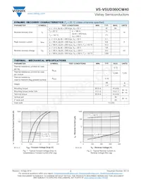 VS-VSUD360CW40數據表 頁面 2