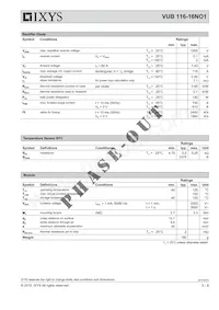 VUB116-16NO1 Datasheet Page 3