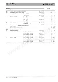 VUB72-16NOXT Datasheet Page 2