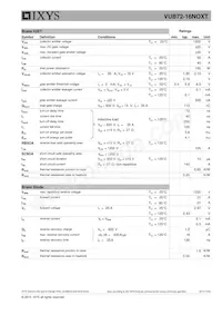 VUB72-16NOXT Datasheet Page 3