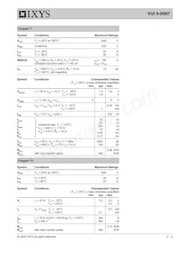 VUI9-06N7 Datasheet Page 2