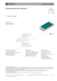 VUO121-16NO1 Datasheet Cover