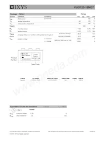 VUO125-18NO7 Datasheet Pagina 3