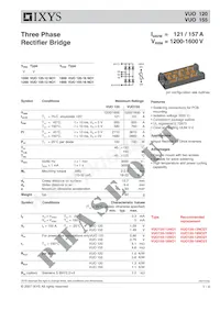 VUO155-16NO1 Datasheet Cover