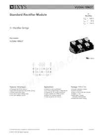 VUO64-16NO7 Datasheet Cover