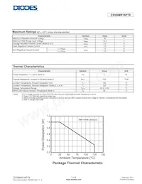 ZXSBMR16PT8TA Datasheet Page 2