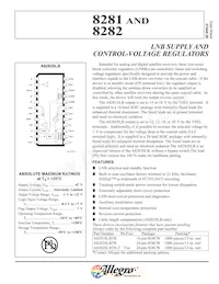 A8282SLBTR-T Datenblatt Cover