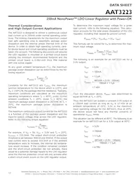 AAT3223IGU-3.3-T1 Datasheet Pagina 12
