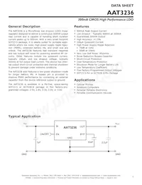 AAT3236IGV-3.3-T1 Datasheet Cover