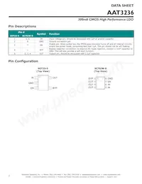 AAT3236IGV-3.3-T1 Datasheet Pagina 2