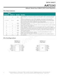 AAT3242IWP-IQ-T1 Datasheet Pagina 2