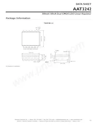 AAT3242IWP-IQ-T1 Datasheet Page 13