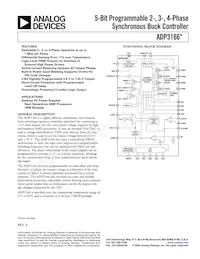 ADP3166JRUZ-REEL Datenblatt Cover