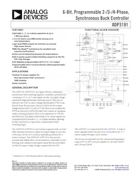 ADP3191AJRUZ-RL Datenblatt Cover