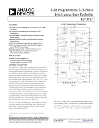 ADP3197JCPZ-RL Datasheet Cover