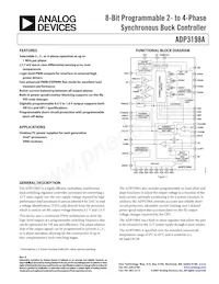 ADP3198AJCPZ-RL Datasheet Cover