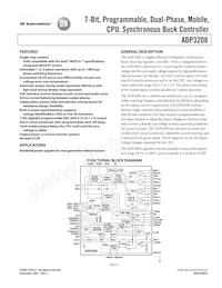 ADP3208JCPZ-RL Datasheet Copertura