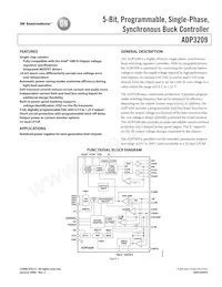 ADP3209CJCPZ-RL Datenblatt Cover