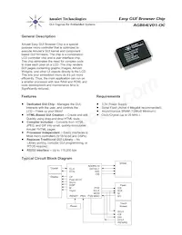 AGB64LV01-QC-E Datasheet Cover