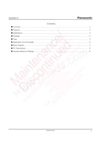 AN34001A-LC Datasheet Page 2