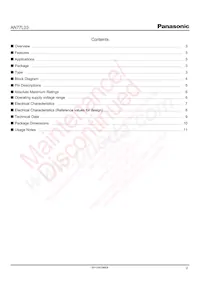 AN77L03 Datasheet Page 2