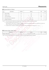 AN77L09M-E1 Datasheet Page 6