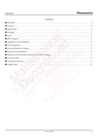 AN79L07 Datasheet Pagina 2