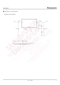 AN79L07 Datasheet Pagina 5