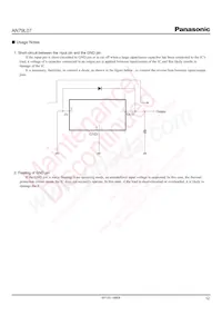 AN79L07 Datasheet Pagina 12