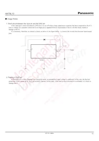 AN79L10 Datasheet Page 12