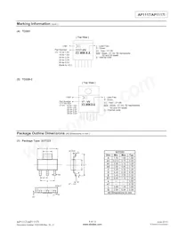 AP1117ID50G-13 Fiche technique Page 9