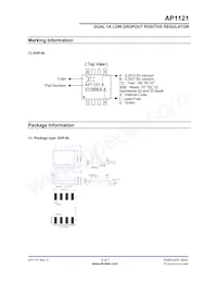 AP1121ASG-13 Datasheet Page 6
