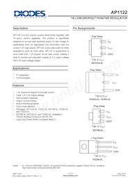 AP1122YG-13 Datasheet Cover