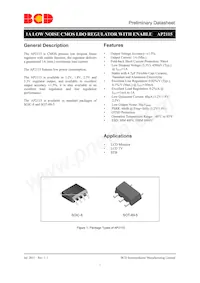 AP2115R5A-3.3TRG1 Datasheet Cover