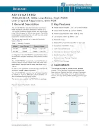 AS1362-BTTT-30 Datasheet Cover