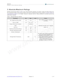 AS1372-BWLT-13 Datasheet Page 3