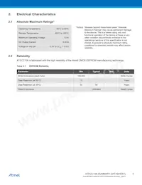 ATECC108-SSHDA-T數據表 頁面 5
