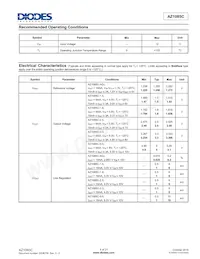 AZ1085CS-ADJTRG1 Datasheet Page 4