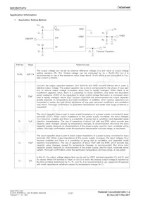 BD3507HFV-TR Datasheet Page 11