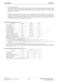 BD3509MUV-E2 Datasheet Page 3