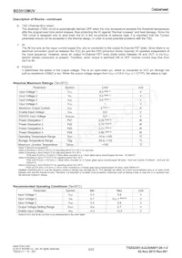 BD3512MUV-E2 Datasheet Page 3