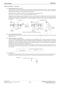 BD3512MUV-E2 Datasheet Page 20