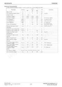 BD3523HFN-TR Datasheet Page 4